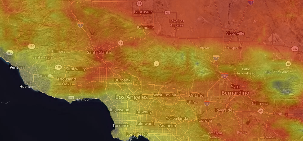 Temperaturas más cálidas y secas llegarán a Los Ángeles hasta el sábado;  probabilidad de lluvia la próxima semana