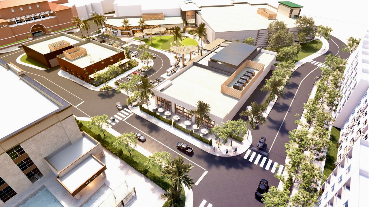 Rendering of Simon Property's mixed-use development. (Photo courtesy of Simon Property Group)